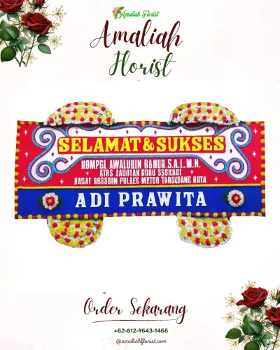 Karangan Bunga Ucapan Selamat di Ononamolo Ii Lot